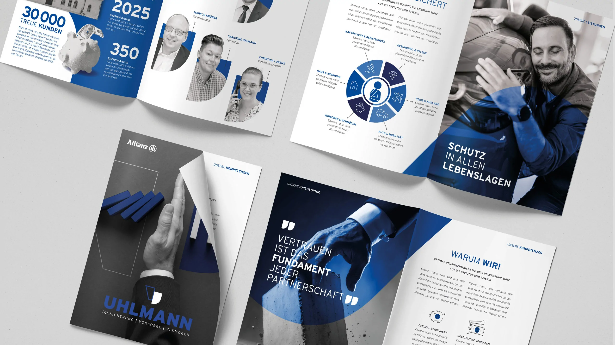 UHLMANN // Konzept und Gestaltung Broschüre