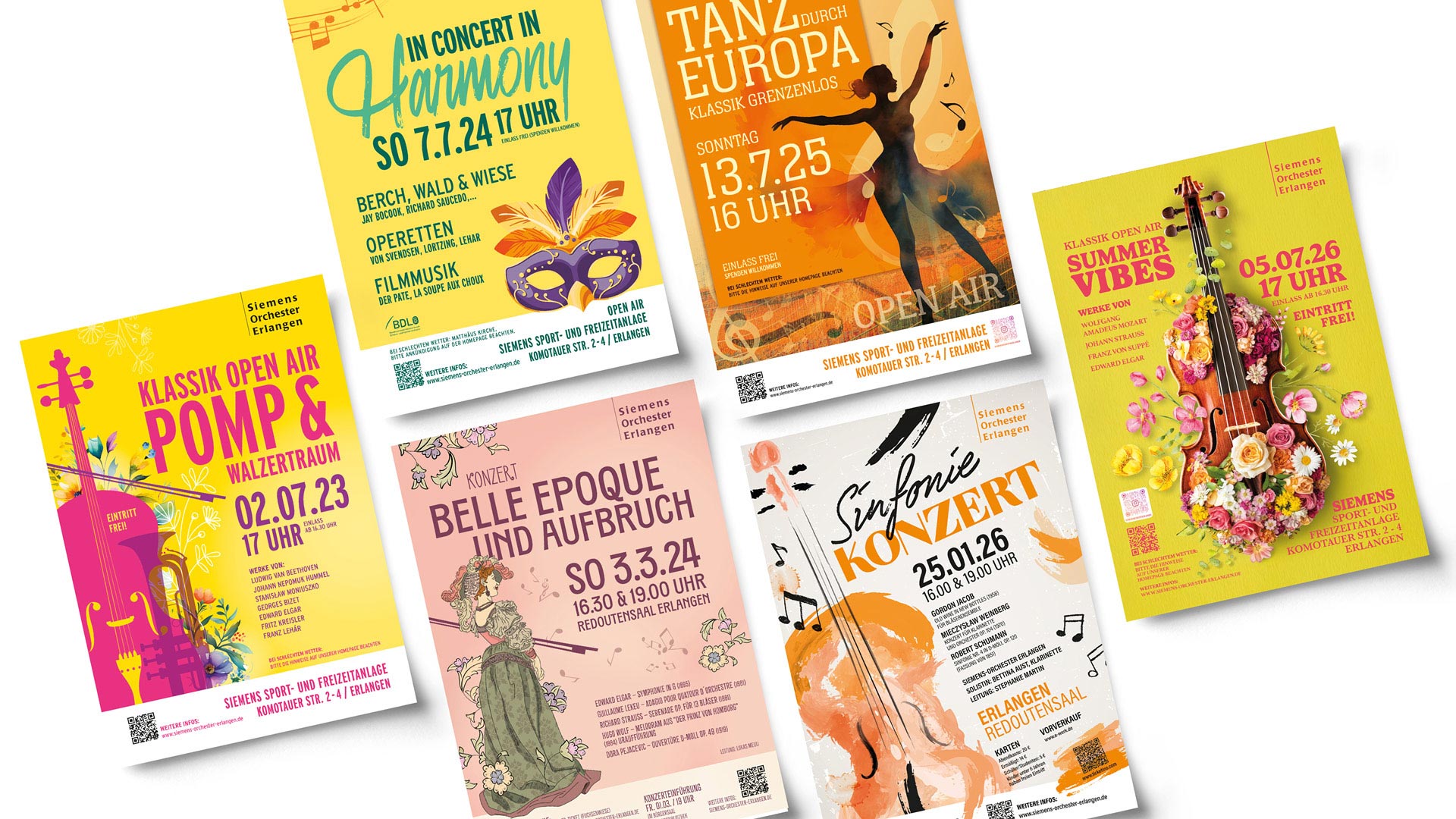 SIEMENS-ORCHESTER // Konzept und Gestaltung Flyer